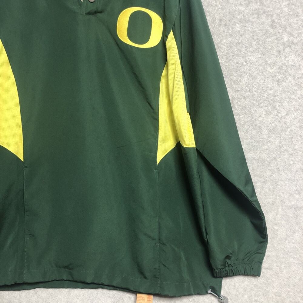 Nike Team University of Oregon Ducks Windbreaker Pullover Size Medium Baseball - Picture 3 of 9
